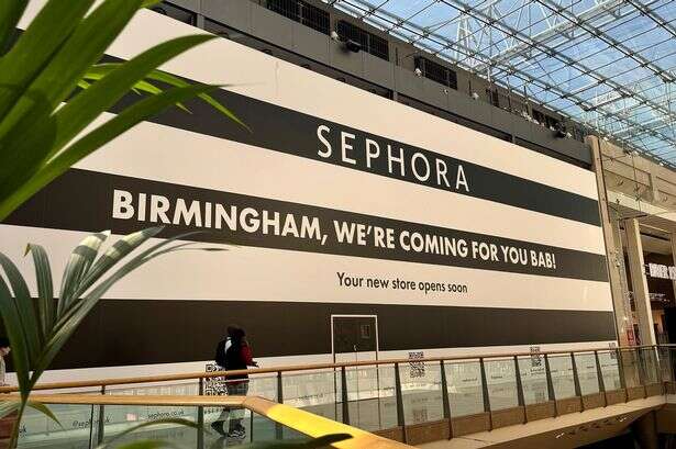 Exact time Sephora will open new store at Birmingham's Bullring