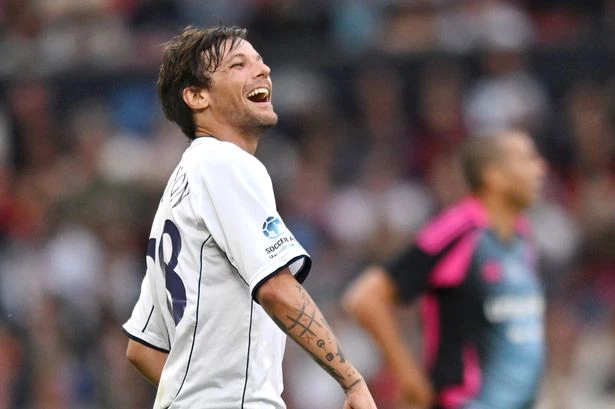 Louis Tomlinson causes Soccer Aid stir as fans spot same thing