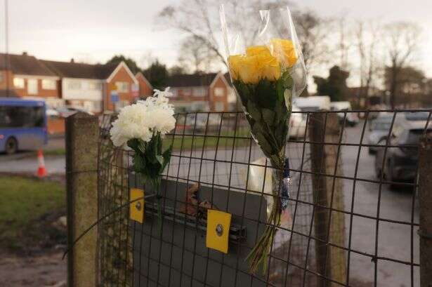 Floral tributes left at Handsworth scene after two teens killed in crash