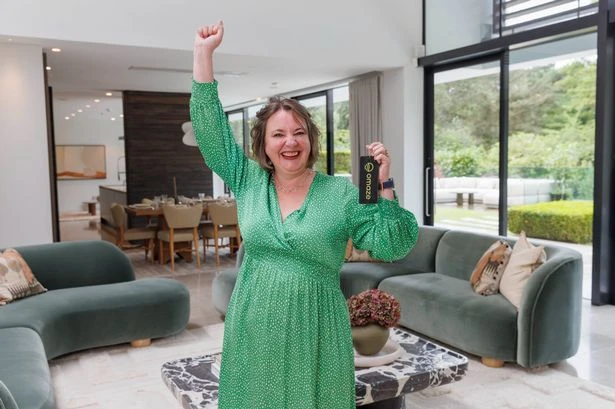 Mum, 48, wins £4 million house family thought was 'lifetime supply of sausages'