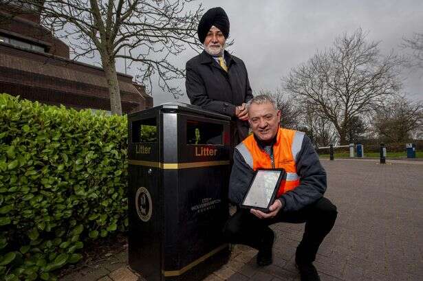 Wolverhampton bins to be fitted with £101k smart sensors in weeks