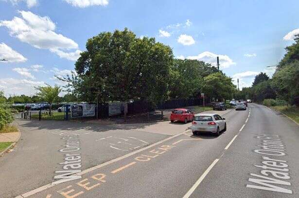 Biker seriously injured in crash outside Solihull school as police seal off major route