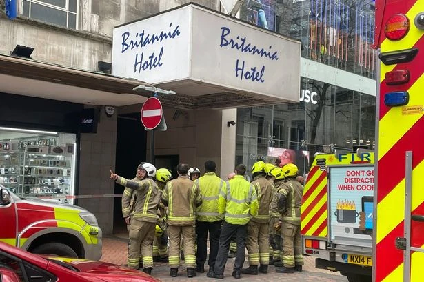 Birmingham New Street LIVE as city centre shops evacuated near Britannia Hotel in emergency incident