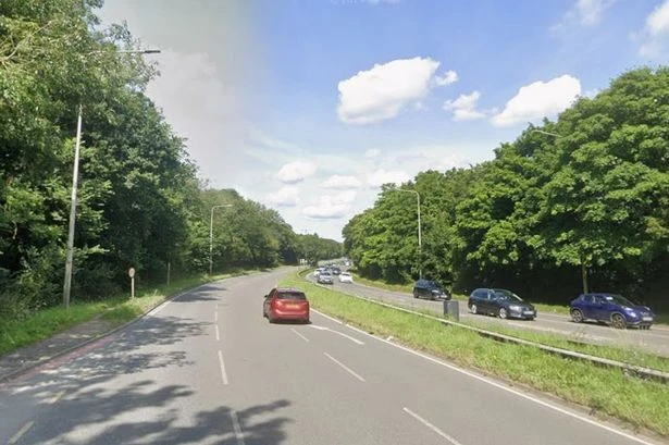 A45 closed live after gas leak near Birmingham Airport