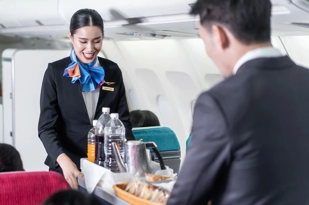 Flight attendant explains secret code word they use for passengers they fancy