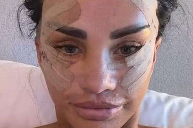 Katie Price shares shocking pictures after 'having ears removed' in latest surgery