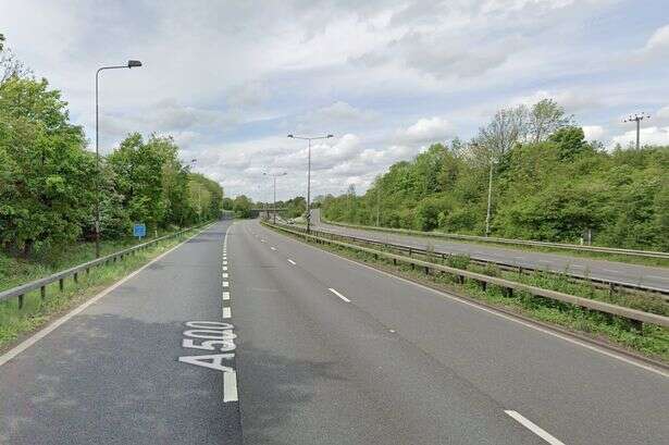 Motorcyclist killed in A500 hit-and-run crash near M6 as police hunt ‘dark vehicle’