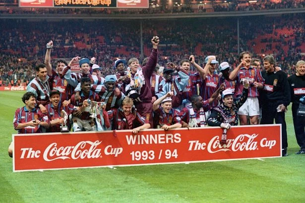 Aston Villa’s forgotten cup heroes remembered as trophy drought rumbles on