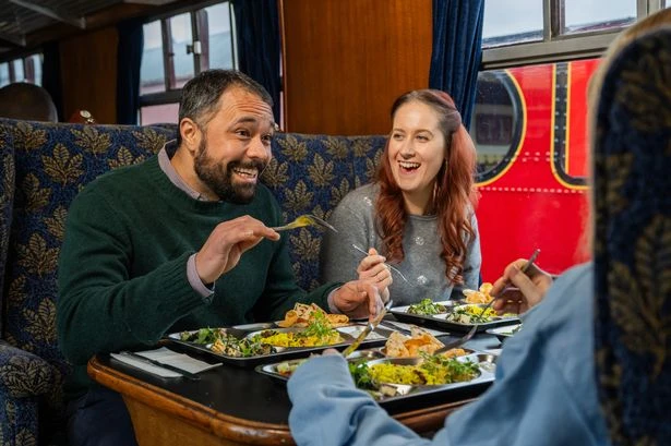 The 'curry train' that serves Indian dishes with a view set to steam though West Midlands