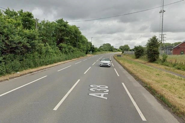 Drink-driver suspect rushed to hospital after A38 crash