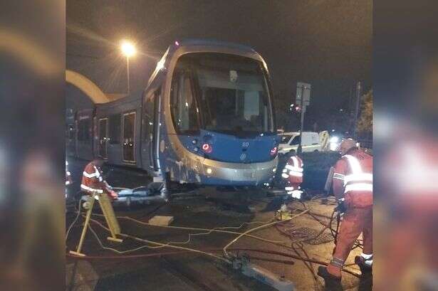 Tram crash in Wolverhampton injures three people as services cancelled