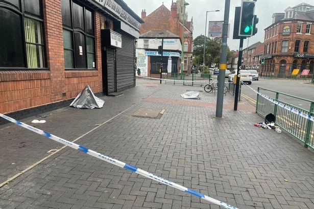 Handsworth stabbing as police seal off scene