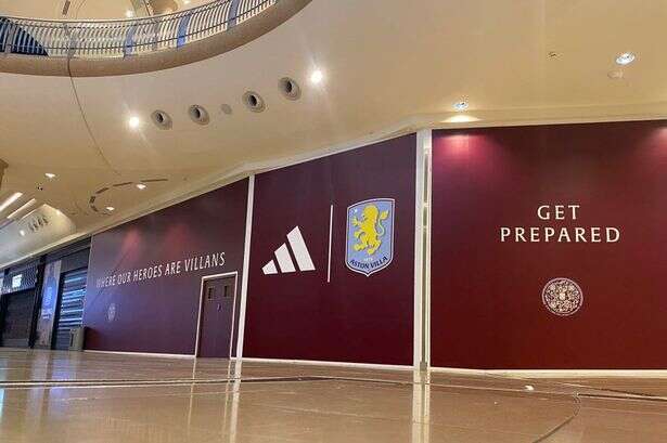 Aston Villa mega store update as Bullring location revealed