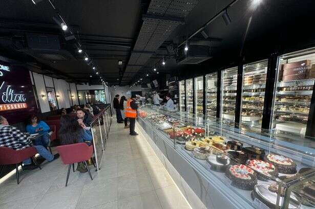 Inside new Wilton Patisserie in Sutton Coldfield selling cakes, savouries, Mediterranean treats and more