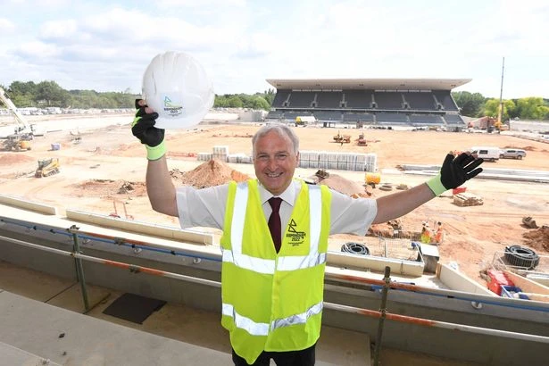 First look at Alexander Stadium construction for Commonwealth Games 2022