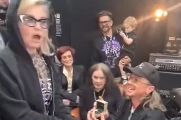 Ozzy Osbourne's brilliant seven-word response as Kelly gets engaged at final gig