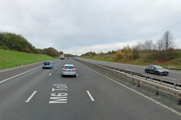 M6 Toll tragedy as man dies in crash