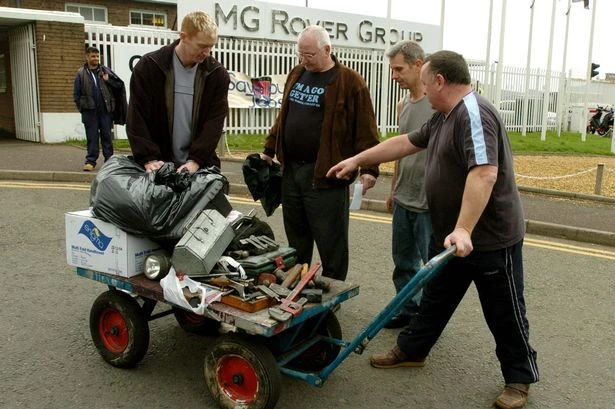 20 years since the MG Rover closed in Birmingham - a look back in pictures