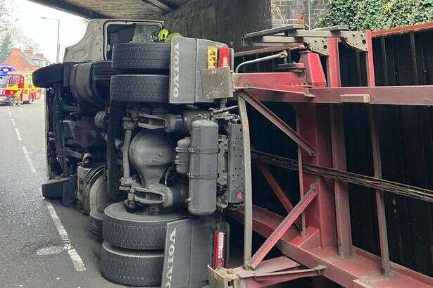 Lorry driver charged with drink driving after crash that halted Cross City line