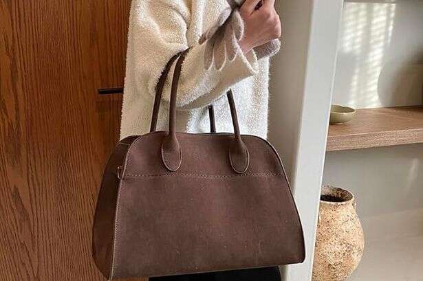 Amazon's £40 suede handbag is lovely for autumn - and looks similar to The Row's sold out £5,000 bag