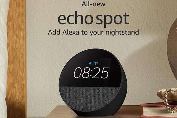 Save £30 on Amazon's new £80 Echo Spot which can double up as a 'sleek alarm clock'