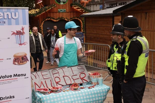 Stall 'selling' stomach-churning £2 item pops up among Birmingham Christmas Market stalls