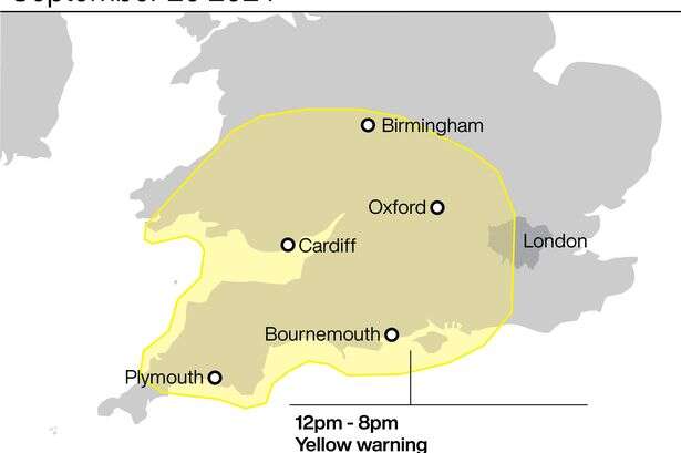 'Wrecking ball' warning as tropical storm to mark major shift in UK weather