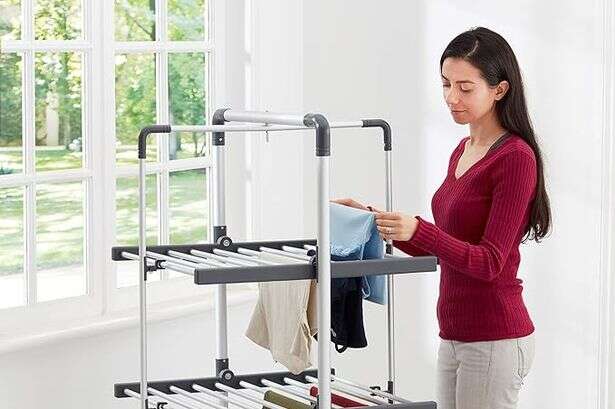 Amazon drops £45 off 'very useful' heated airer that's one woman's 'best friend during winter'