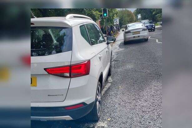 Bilston driver shamed by police for inconsiderate parking outside children's nursery