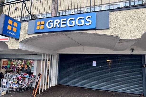 ‘Legendary’ Birmingham Greggs store shuts suddenly with no date to reopen