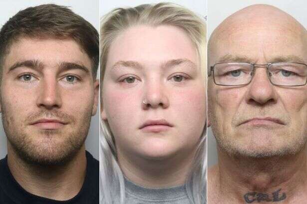 The faces of shamed group who sparked chaos outside Holiday Inn Express