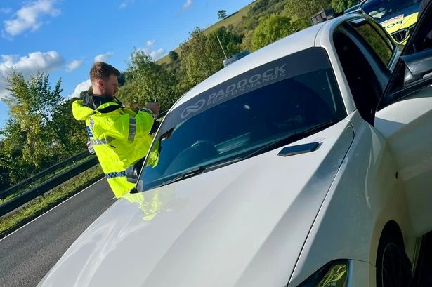 M6 police clapback after driver complains they can't see out car window