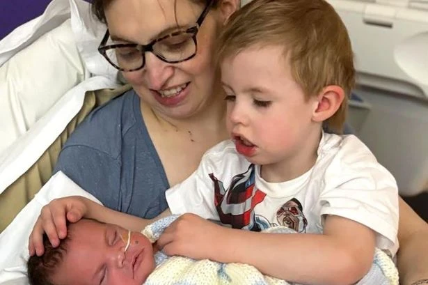 Family's anguish as mum and newborn both fight for life in same hospital