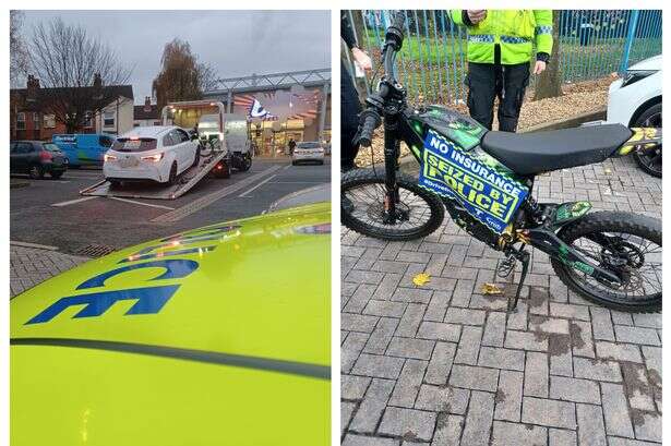 14 vehicles seized from Birmingham neighbourhood as part of insurance crackdown