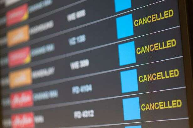 Warning to passengers as airport asks airlines to cancel flights for day