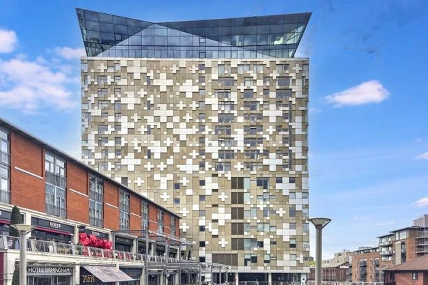 Inside two-bed flat in The Cube up for sale from £35k