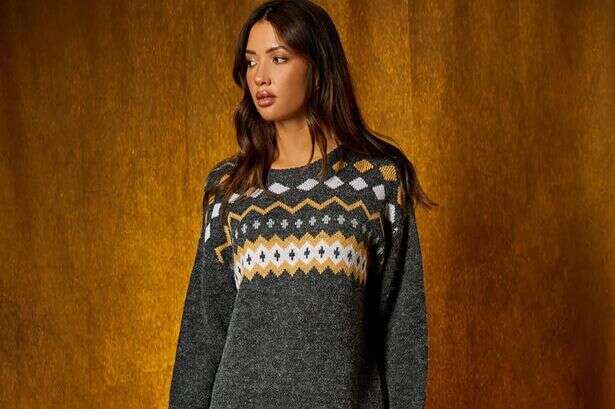 Roman's £45 jumper dress 'fits perfectly' and is 'ideal for autumn walks and Christmas markets'