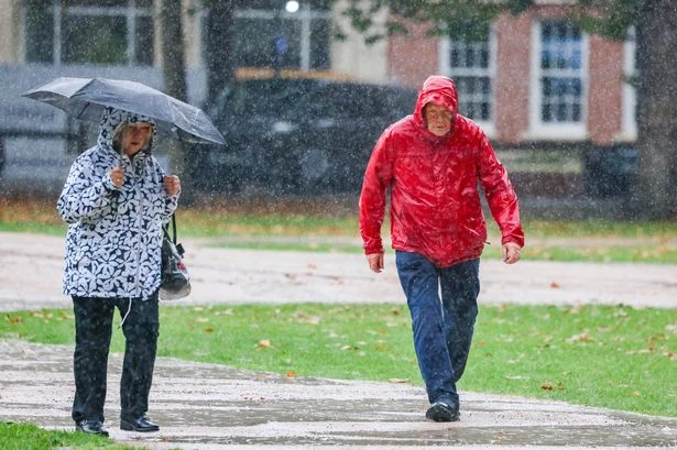 West Midlands, Wales, southwest England issued yellow weather warning for TODAY