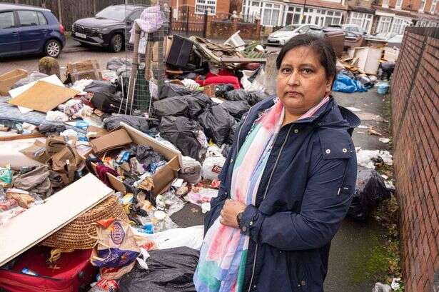 'We will find you' pledge as Aston street piled high with rubbish by flytippers