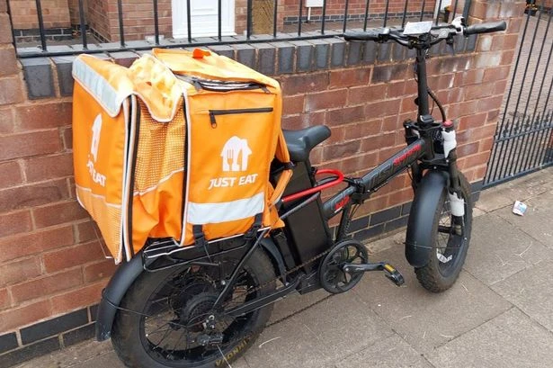 e-bike delivery driver moving 'erratically at 30mph' arrested over immigration offences