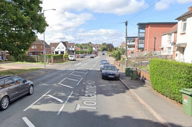 Police search for driver after Alfa Romeo smashes into house in Worcester