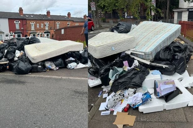 Concern over Aston fly-tipping hotspot as more rubbish dumped in street