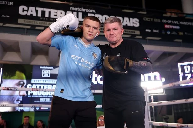 Ricky Hatton's son Campbell says dad's death 'saved him'