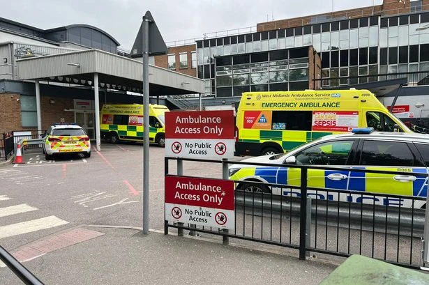 Man hit by car outside Good Hope Hospital in Sutton Coldfield