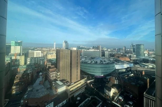 Flats at Birmingham's 'shower cubicle tower' with panoramic views to be sold at auction