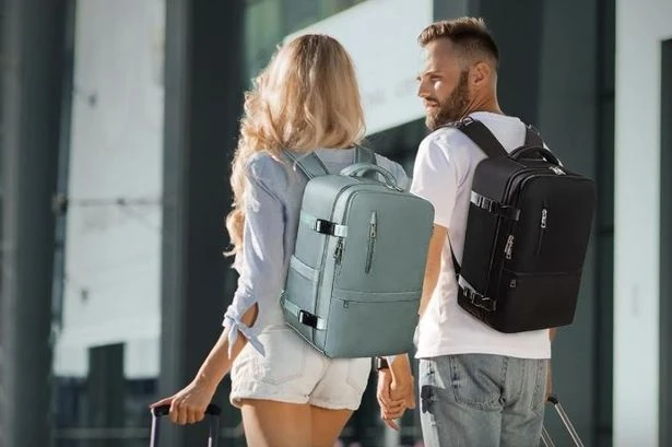 Amazon reduces 'cleverly designed' cabin backpack 'perfect for Ryanair' to just £24