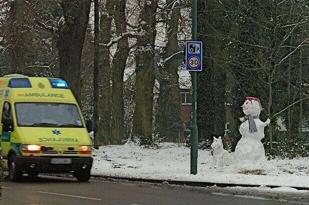 All the parts of England set to be frozen by snow and -6C temperatures