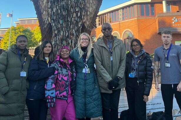 Birmingham charity honoured at knife angel ceremony for helping 1,000 youths escape crime