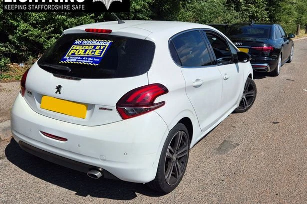 M6 driver with 'three unrestrained children' in Peugeot had 'no licence or insurance'