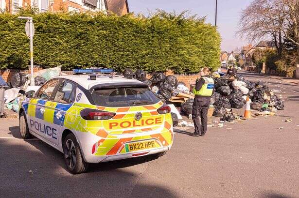 Police called as rubbish overwhelms mobile council bin lorries